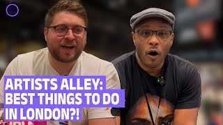 Artists Alley creators share Their favorite thing to do in London | MCM 2024 | Hamish Steele & MORE!