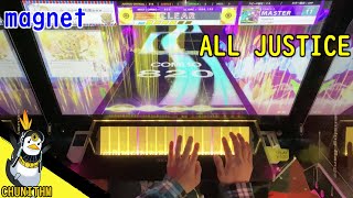 【CHUNITHM】magnet (Master Lv11) 初見 ALL JUSTICE