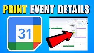 How To Print Google Calendar With Event Details (2026) (Complete Guide)