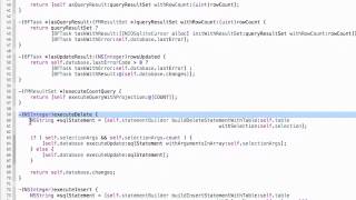 SQLite: Executing a SQL DELETE in your app