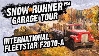 Snow Runner Garage Tour - FleetStar F-2070A