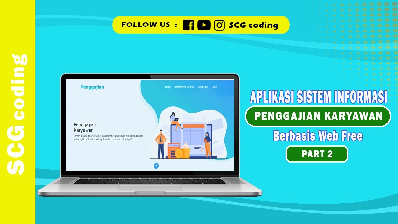 Aplikasi Sistem Informasi Penggajian Karyawan Berbasis Web Free Part 2 ...