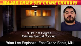 East Grand Forks Man Facing Major Sex Crime Charges Against A Child