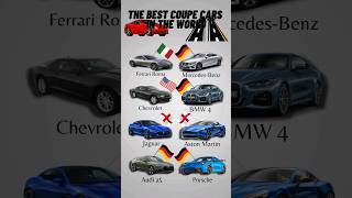 The Best Coupe Cars In The World | #shorts
