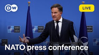 Live: NATO Secretary General Rutte and Ukrainian President Zelenskyy joint press conference