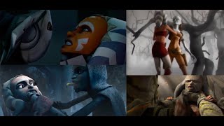 Star Wars Ahsoka Tano Getting Chocked Compilation