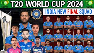 T20 World Cup 2024 | India 18 Members Team Squad | Team India Squad T20 World Cup 2024 | T20 WC 2024