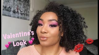 Flirty Pink Valentines Day Look