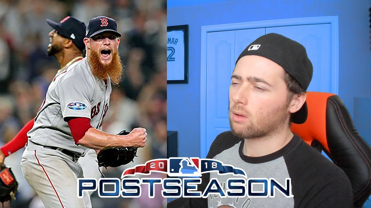 MLB DIVISION SERIES REACTION! - MLB POSTSEASON - YouTube