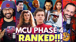 MARVEL 2021 Movies & Shows Ranked!! (MCU Phase 4 | Wandavision To Spider-Man No Way Home)