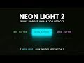 Neon Light Button Animation Effects on Hover | CSS Snake Border 2