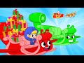 Morphle and Orphle's Magical Sleigh Race - Christmas | Cartoons for Kids | My Magic Pet Morphle