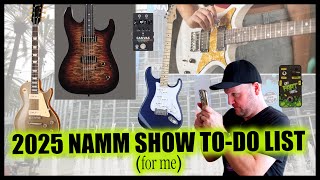 NAMM 2025 prep video. (AKA: Im excited!)