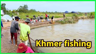 0419 - Khmer fishing / ការនេសាទត្រីរដូវទឹកជំនន់ នៅ ស្រុកមង្គលបូរី ខេត្តបន្ទាយមានជ័យ