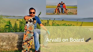 Arvalli on Board 🛹 |Free 520 Oxelo Longboard | Decathlon Skateboard | Skateboard India