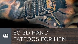 50 3D Hand Tattoos For Men