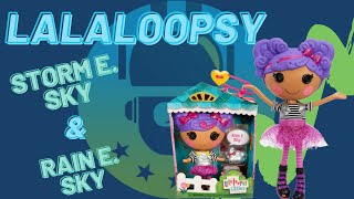 Lalaloopsy Storm E. Sky \u0026 Rain E. Sky Doll Unboxing Review | The Upside Down Robot