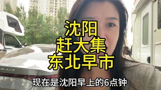 第122集，起个大早逛早市房车自驾游 东北早市 沈阳早市打卡