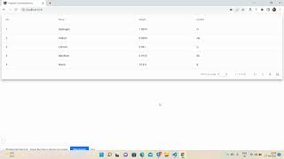 Angular 13 Angular Material Datatable Integration