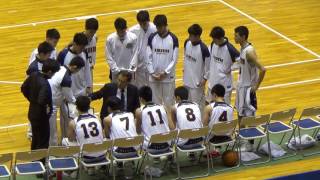 東山vs洛南(4Q) 第27回近畿高校バスケットボール新人大会男子決勝