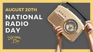 National Radio Day | August 20th - National Day Calendar