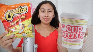 ASMR~Mean Hot Cheeto Girl Eats Lunch With You!! 🔥