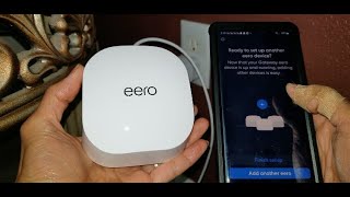 How To Setup EERO 6 Plus Pro WiFi Mesh Extender Network