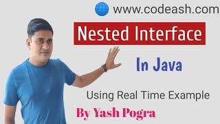 What is nested interface in Java | Nested interface in java | Can we use nested interface in Java