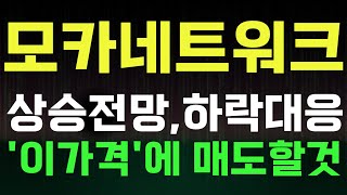 모카네트워크 ✅ 상승전망, '이가격'에 매도할것 하락대응전략  [모카네트워크전망,모카네트워크목표가,모카네트워크대응전략] #모카네트워크