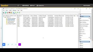 TestOut Security Pro 3.5.6 Manage Certificates