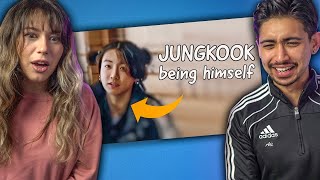 Jungkook being himself - Hilarious Couples Reaction!
