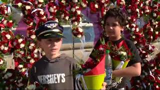 Wall of Love brings cheer near US Capitol