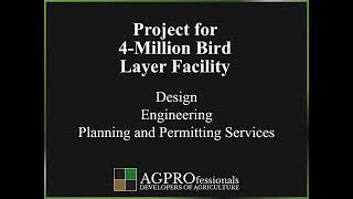 4 million Bird Layer Facility with Biosecurity Building Plans - Opal Foods