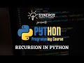#20 | Python Programming - Recursion In Python