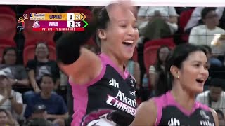 Akari SEALS THE WIN IN NAIL-BITING set 3 vs Capital1 | 2024-25 PVL ALL-FILIPINO CONFERENCE