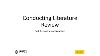 Day 1_Topic 3: Literature Review, Significance \u0026 Rationale