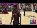 groovy goes against vladd wavy on nba2k24 **intense battle**