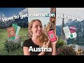 How to get internet in Austria with unlimited data eSIM? 🇳🇴