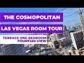 Cosmopolitan Las Vegas Room Tour | Terrace One Bedroom Suite Fountain View