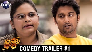 Ninnu Kori Telugu Movie Comedy Trailer #1 | Nani | Nivetha Thomas | Aadhi | DVV Entertainments