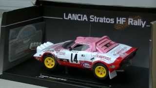 精巧なミニカー Lancia Stratos HF 1977 Monte Carlo No.14 ランチア ストラトス モンテカルロ・ラリー　2