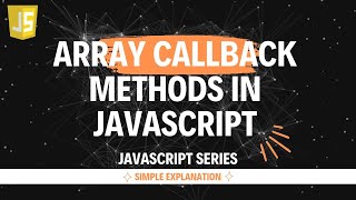 Array Callback Methods in JavaScript | Hindi | Lecture 49 Part-2 #js #learning #webdevelopment