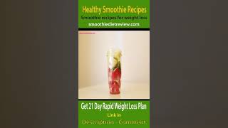 Smoothie Recipe For Burn Stomach Fat Before Going To Sleep #shorts