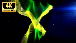 The Jamaican Flag - Background Loop (Full HD) | No Copyright #freedownload