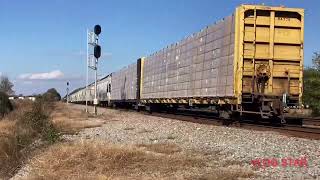 CSX 931 Leads CSX L612 NB Local Train Florence SC