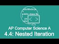 Nested Loops in Java! AP Computer Science A (4.4)