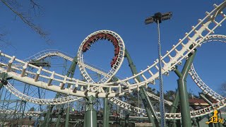 Eerste publieke testrit van de vernieuwde Python #Efteling 20-03-2018