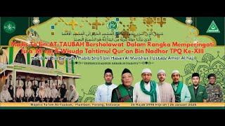 🔴 KREASI SENI DAN WISUDA TAHTIMUL QUR'AN BIN NADHZOR TPQ AT TAUBAH KE-XIII DESA PLUMBON PORONG