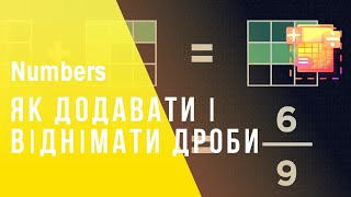 ЯК ДОДАВАТИ І ВІДНІМАТИ ДРОБИ