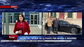 Tv Klan - Veliaj del nesër në gjykatë për masën e sigurisë, raporton gazetarja Bleona Metushi